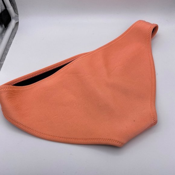 TRIANGL Scuba Neoprene Bikini Bottom Medium Peach Orange Summer Beach Vacation - Picture 5 of 7